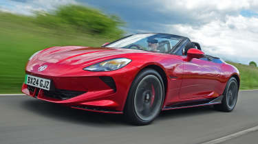 MG Cyberster 2024 UK - front